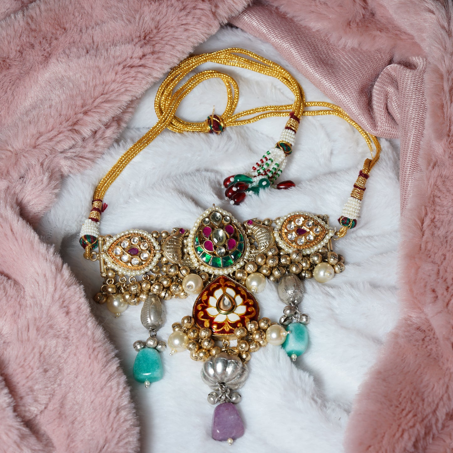 Rangmahal Royal Kundan Necklace