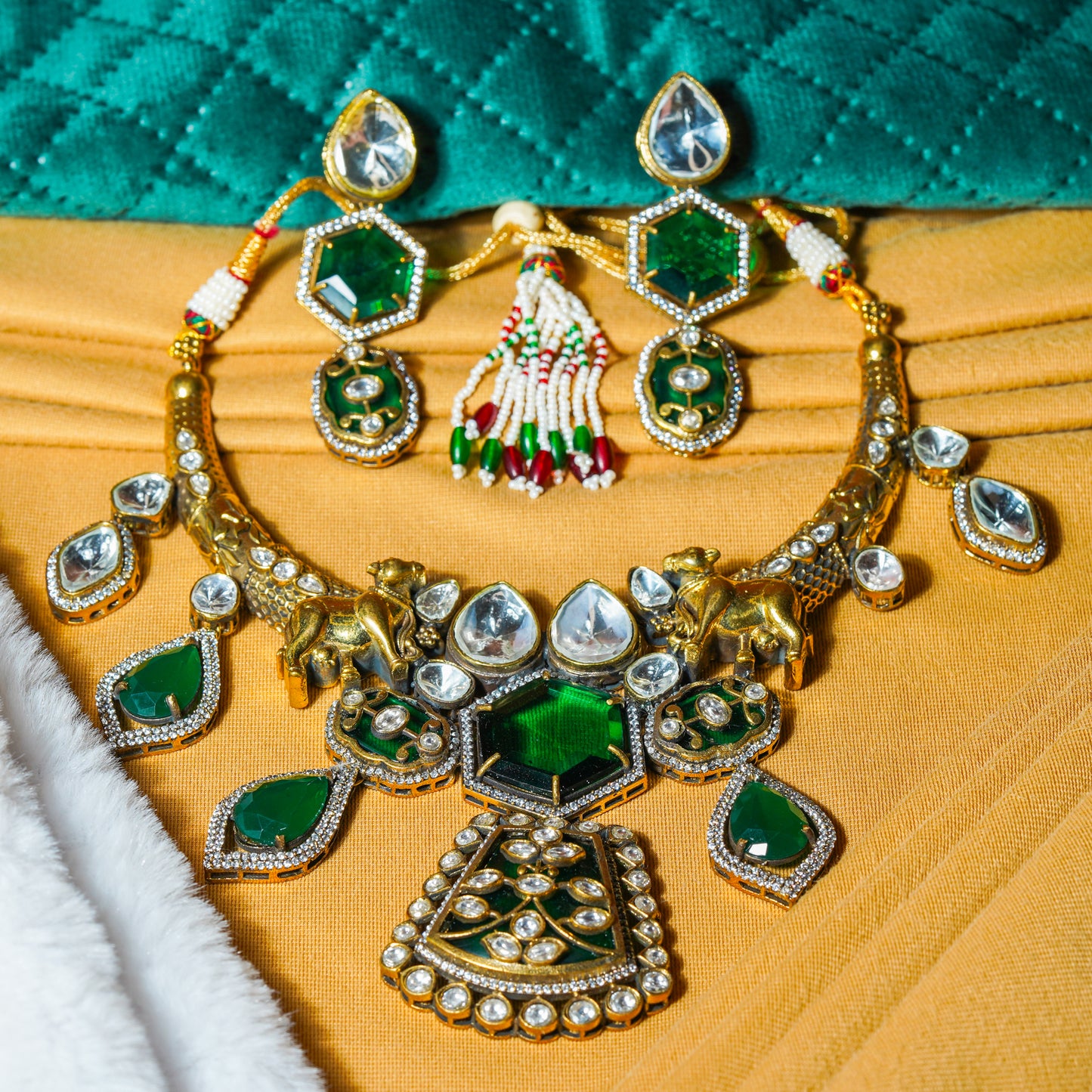 Rajsi Veerangana Necklace Set