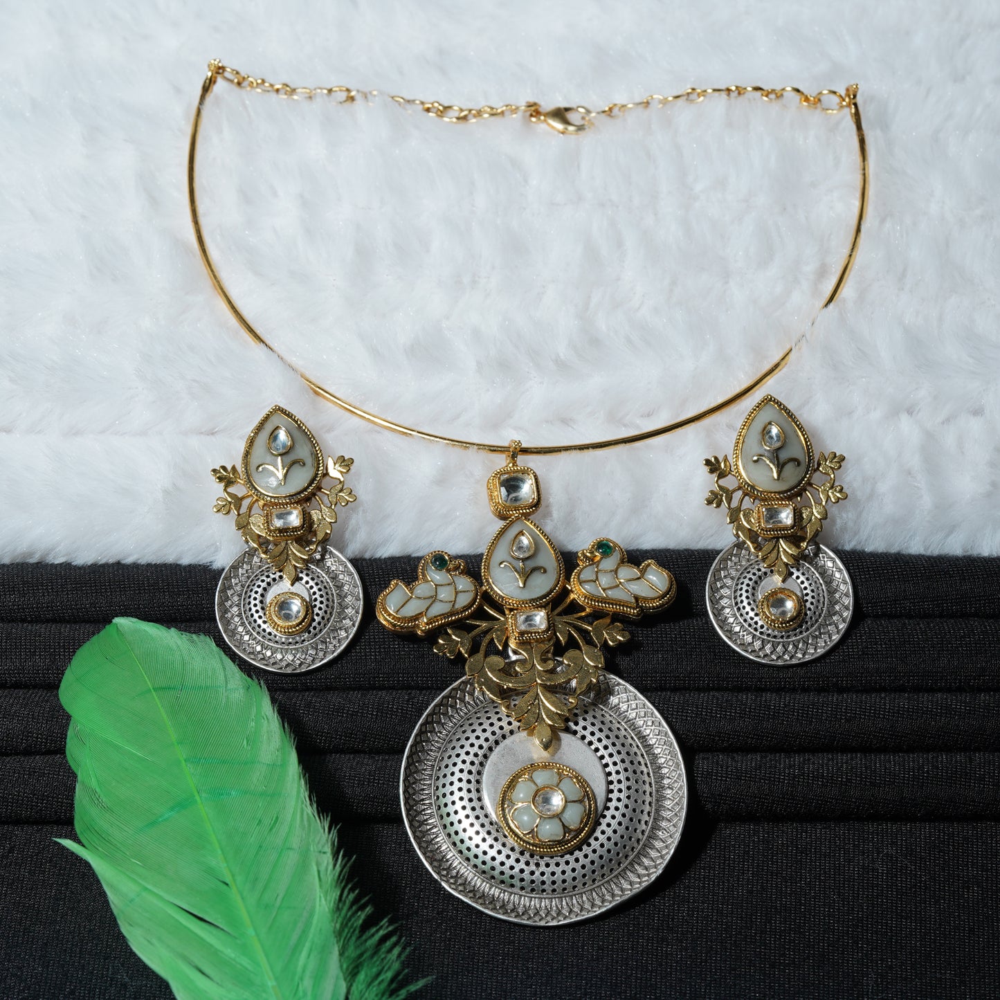 Noor-e-Nazakat Dark Green