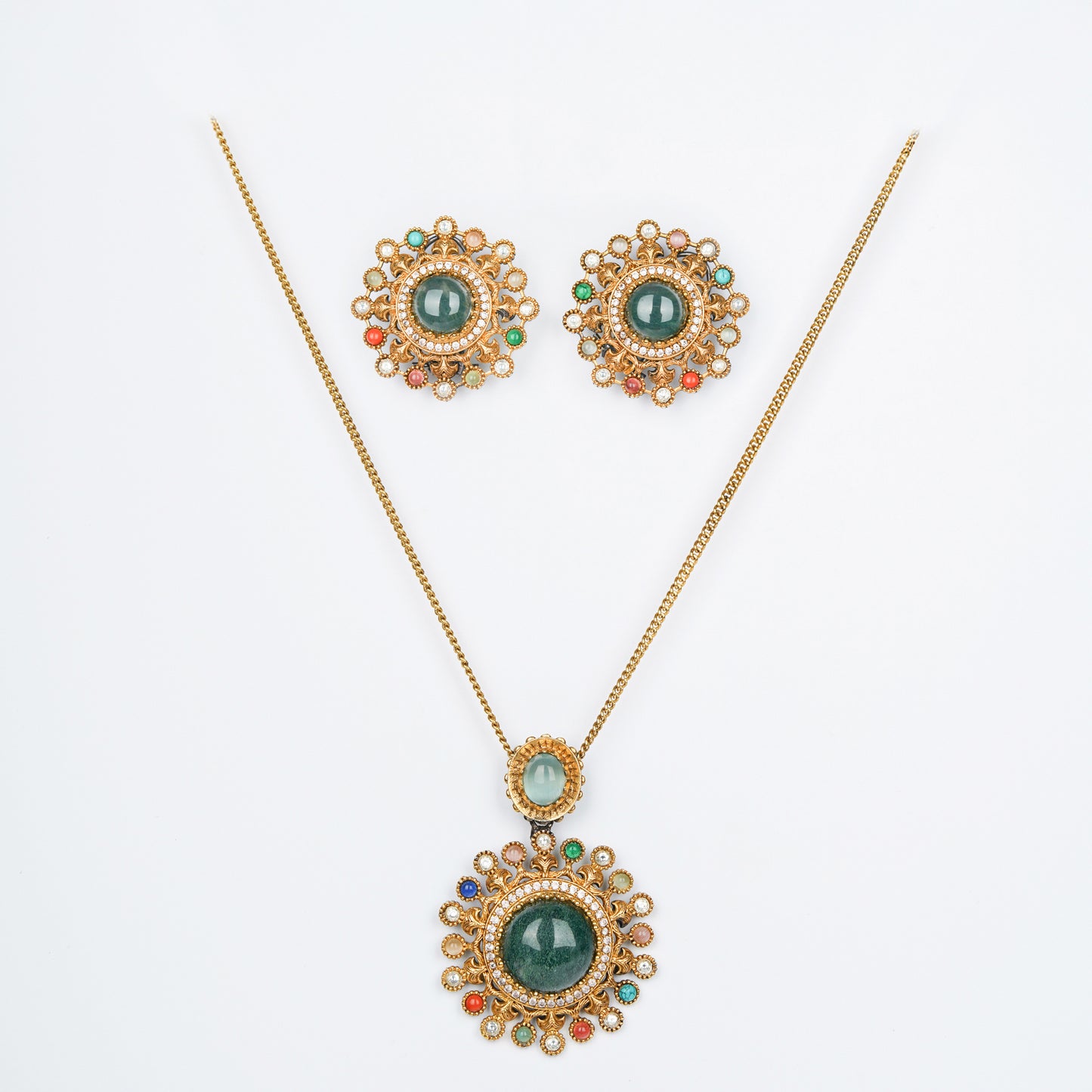 Navratna Radiance Set Green
