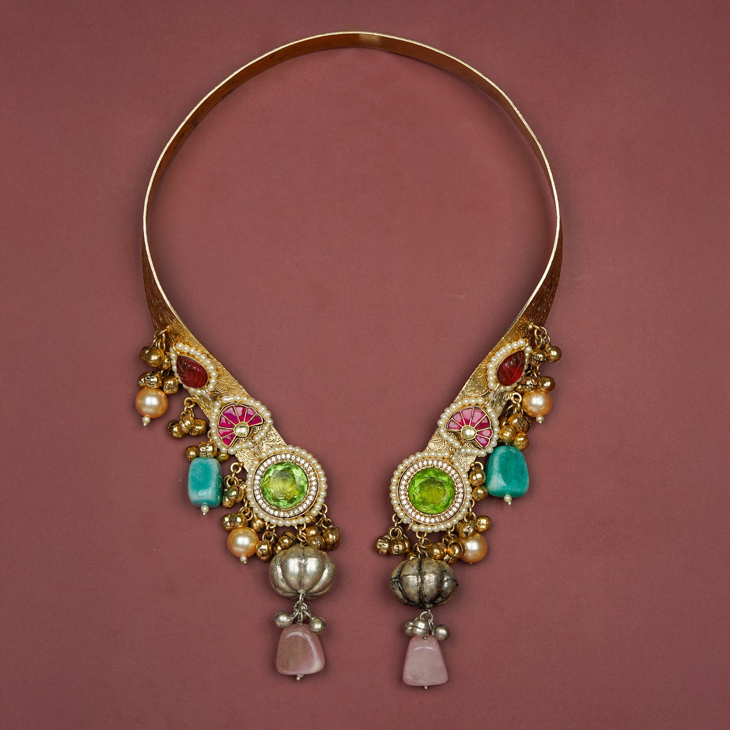 Boho Gulmohar Collar