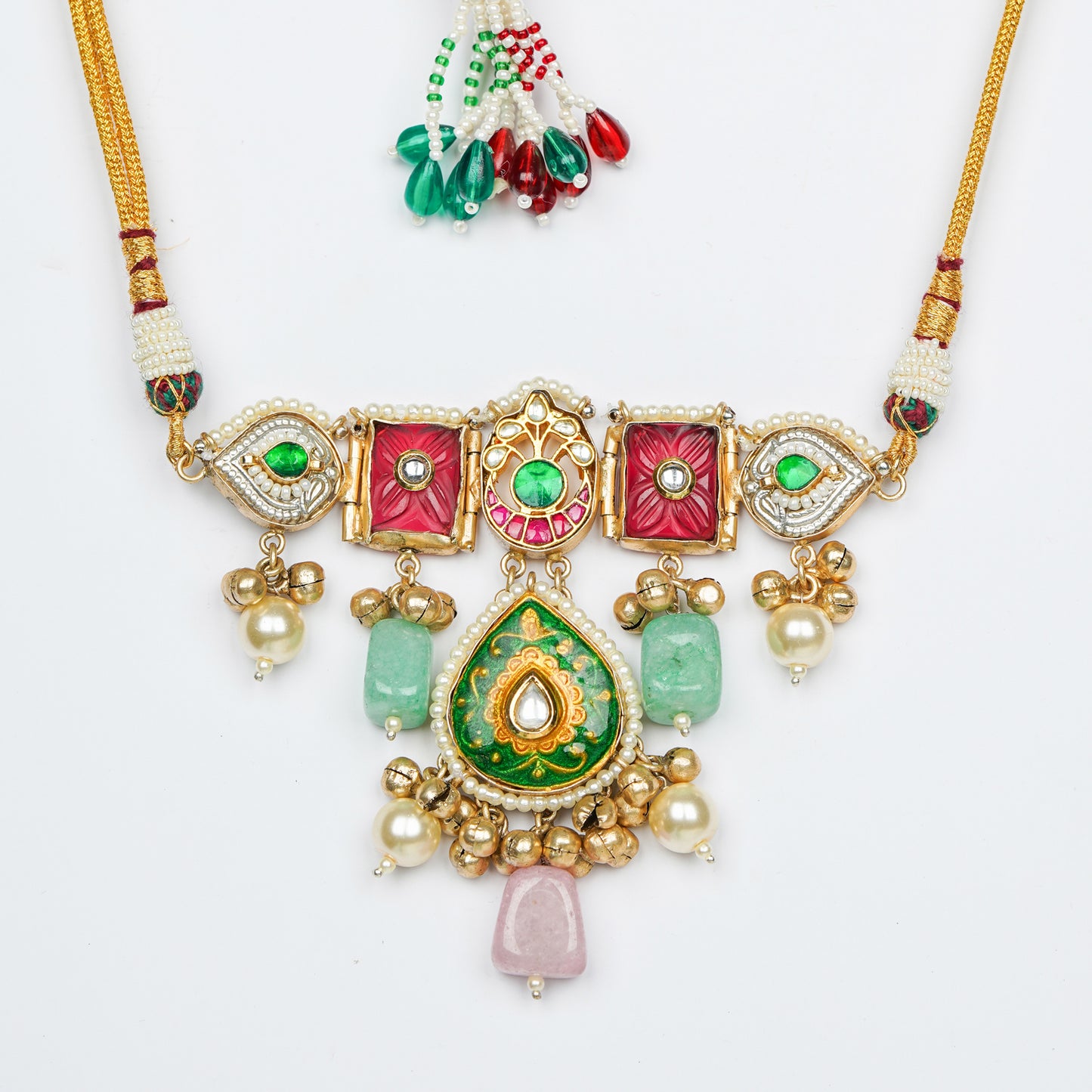 Heer Mahal Kundan Necklace