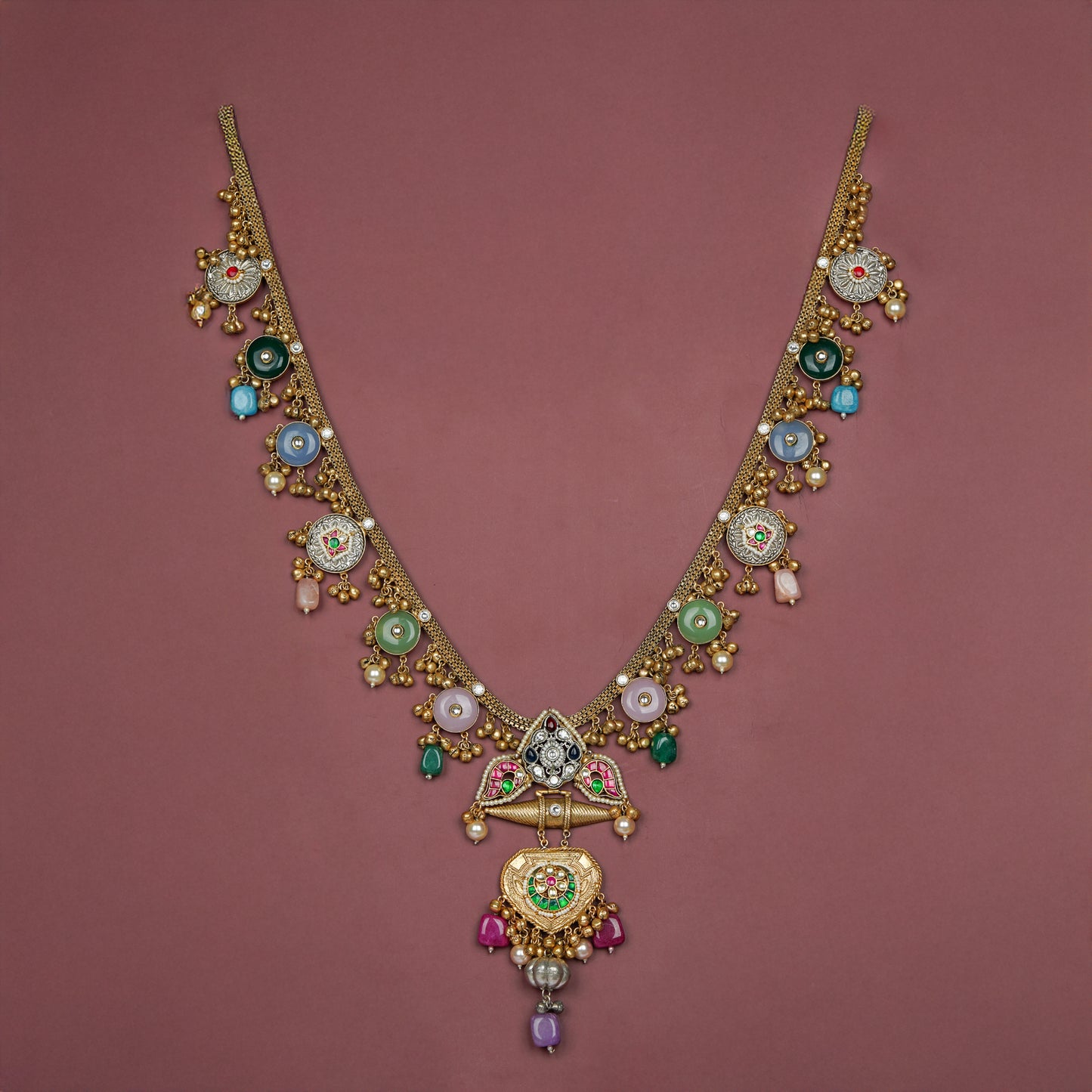 Gulbano Meenakari Har