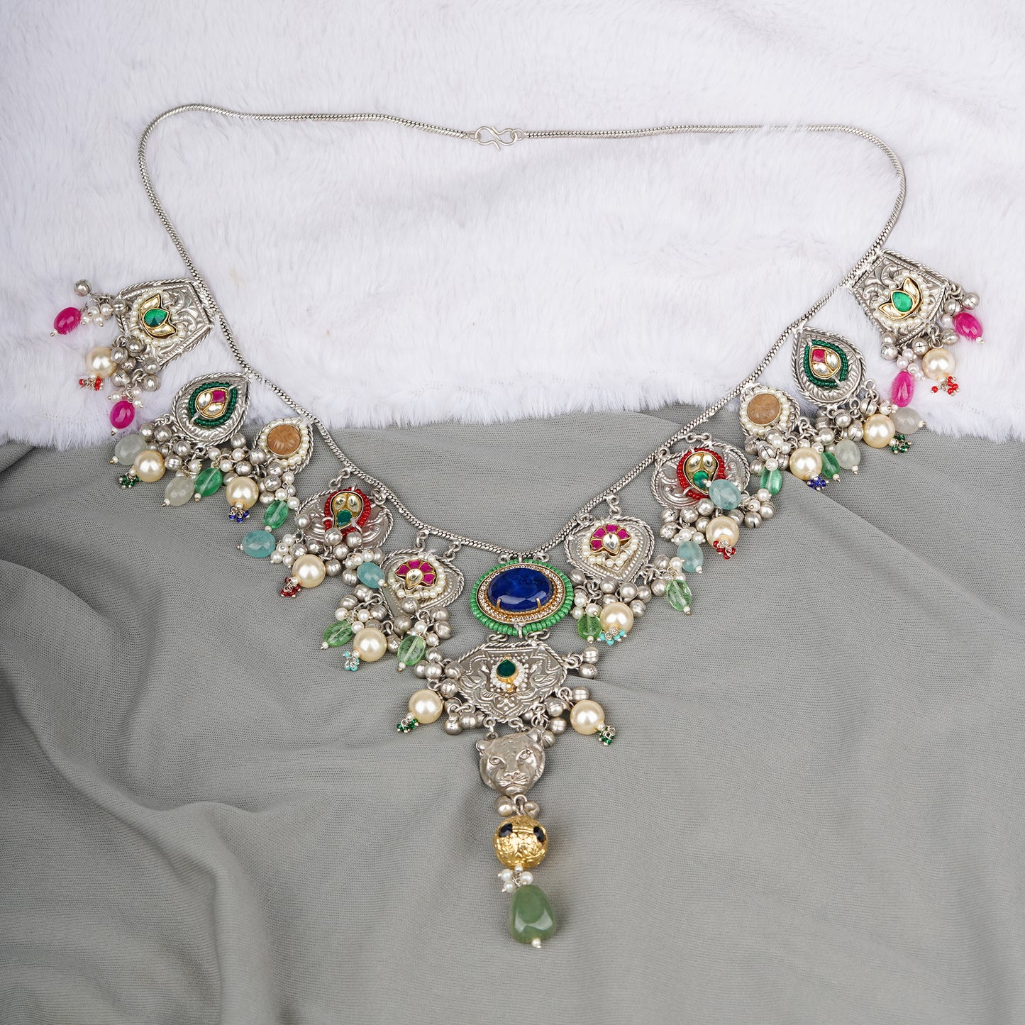 Shobha Haar Silver