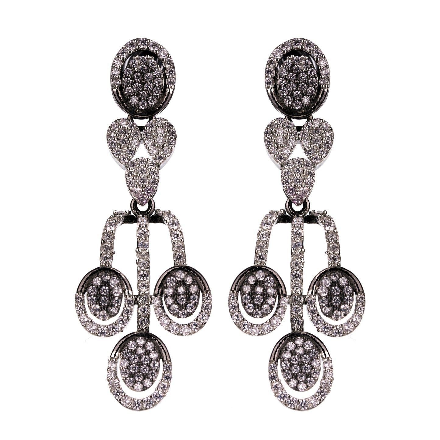 Radiant Cascade Necklace Set