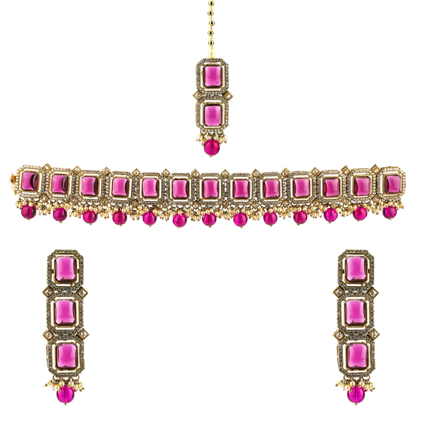 Aliya Choker Red