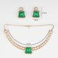 Emerald Éclat Necklace Set