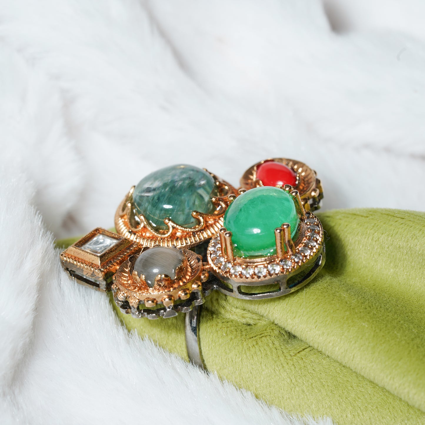 Regalia Bloom Cocktail Ring 3