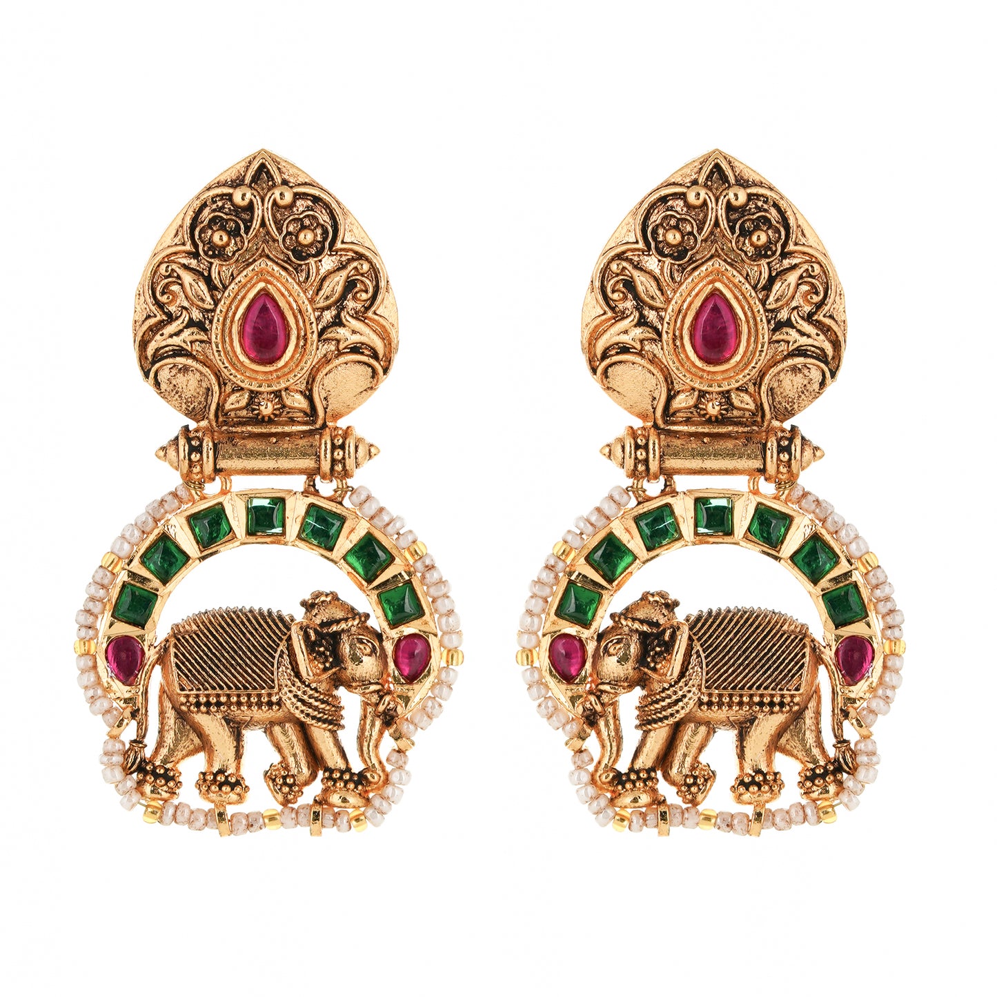Darbari Jhumka Green