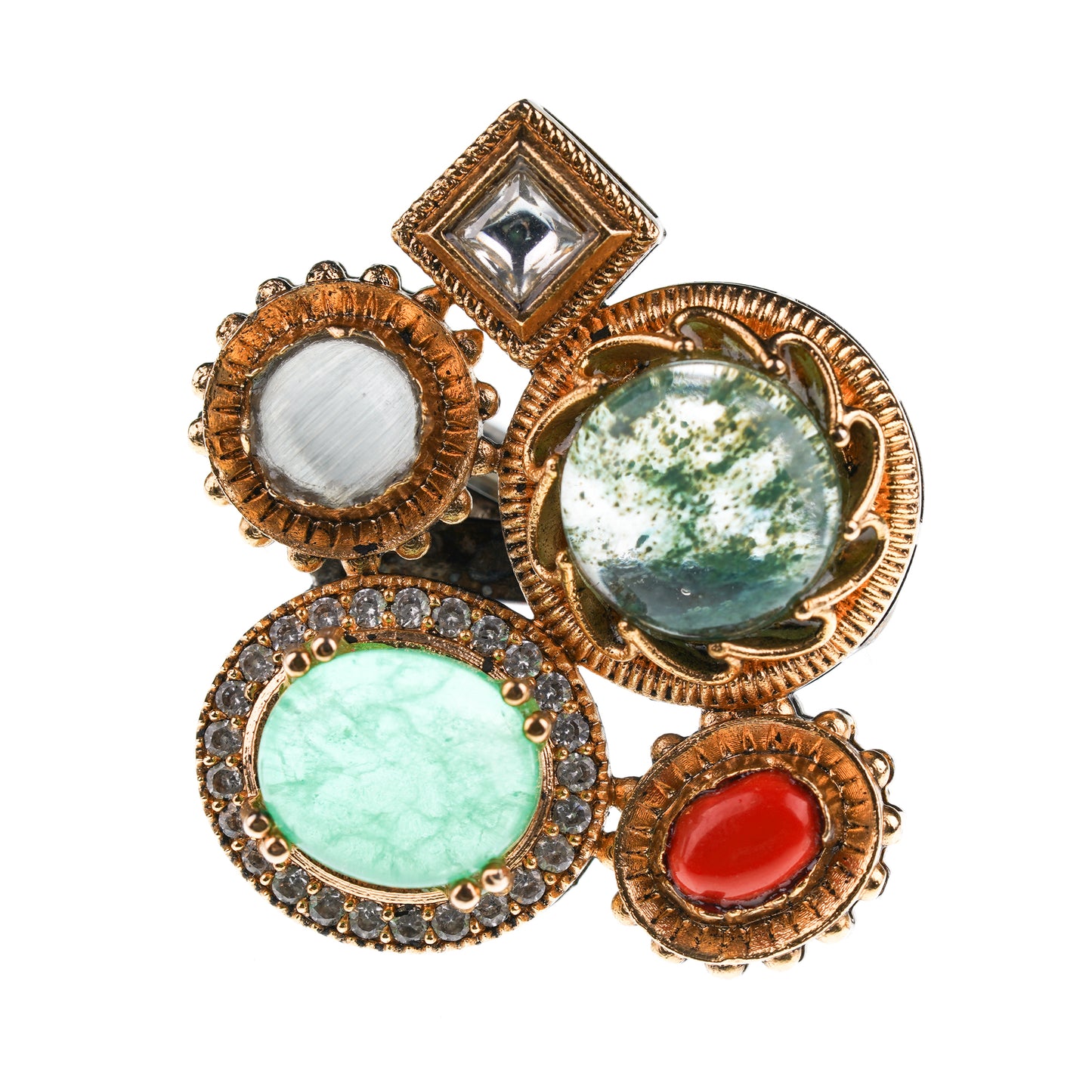 Regalia Bloom Cocktail Ring 3