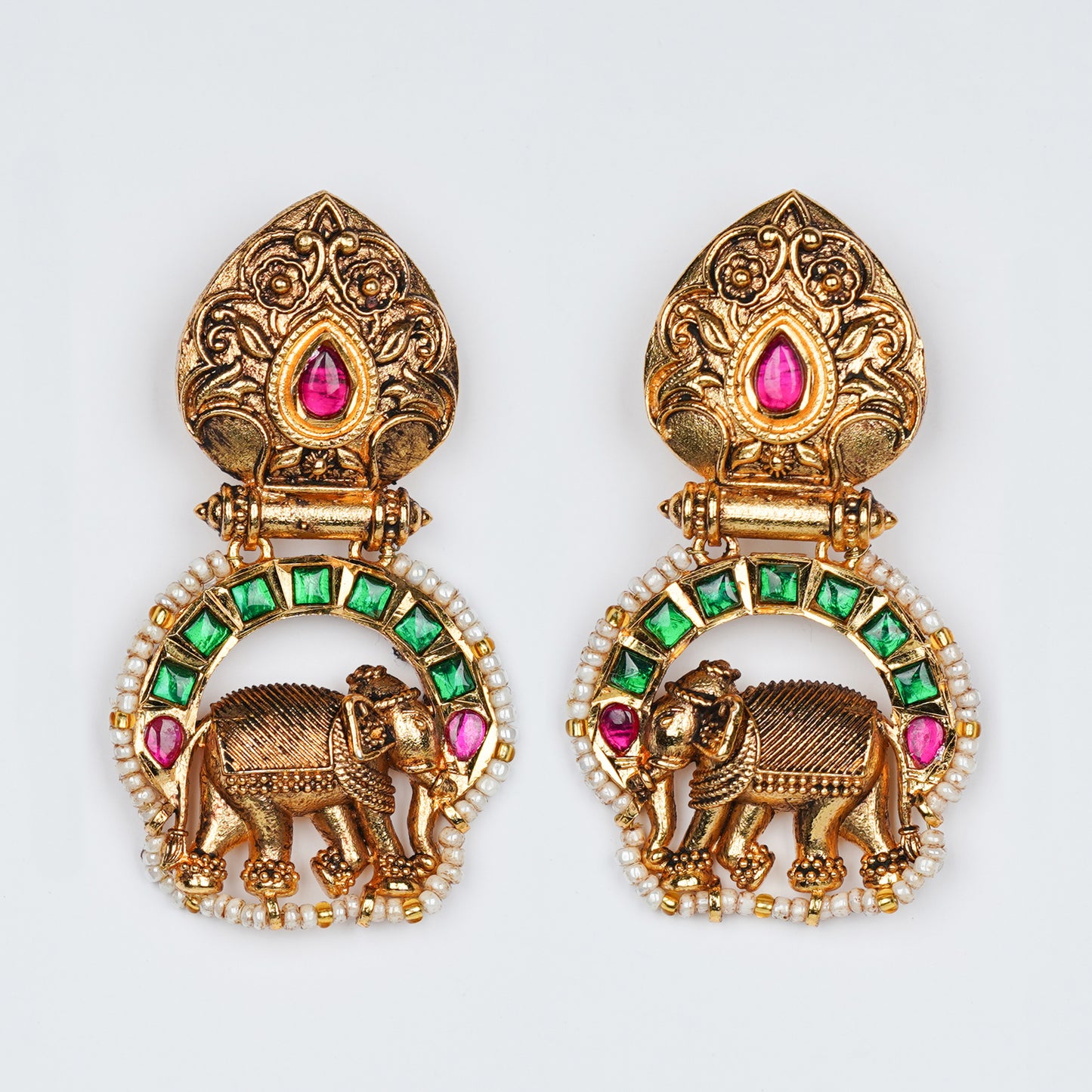 Darbari Jhumka Green
