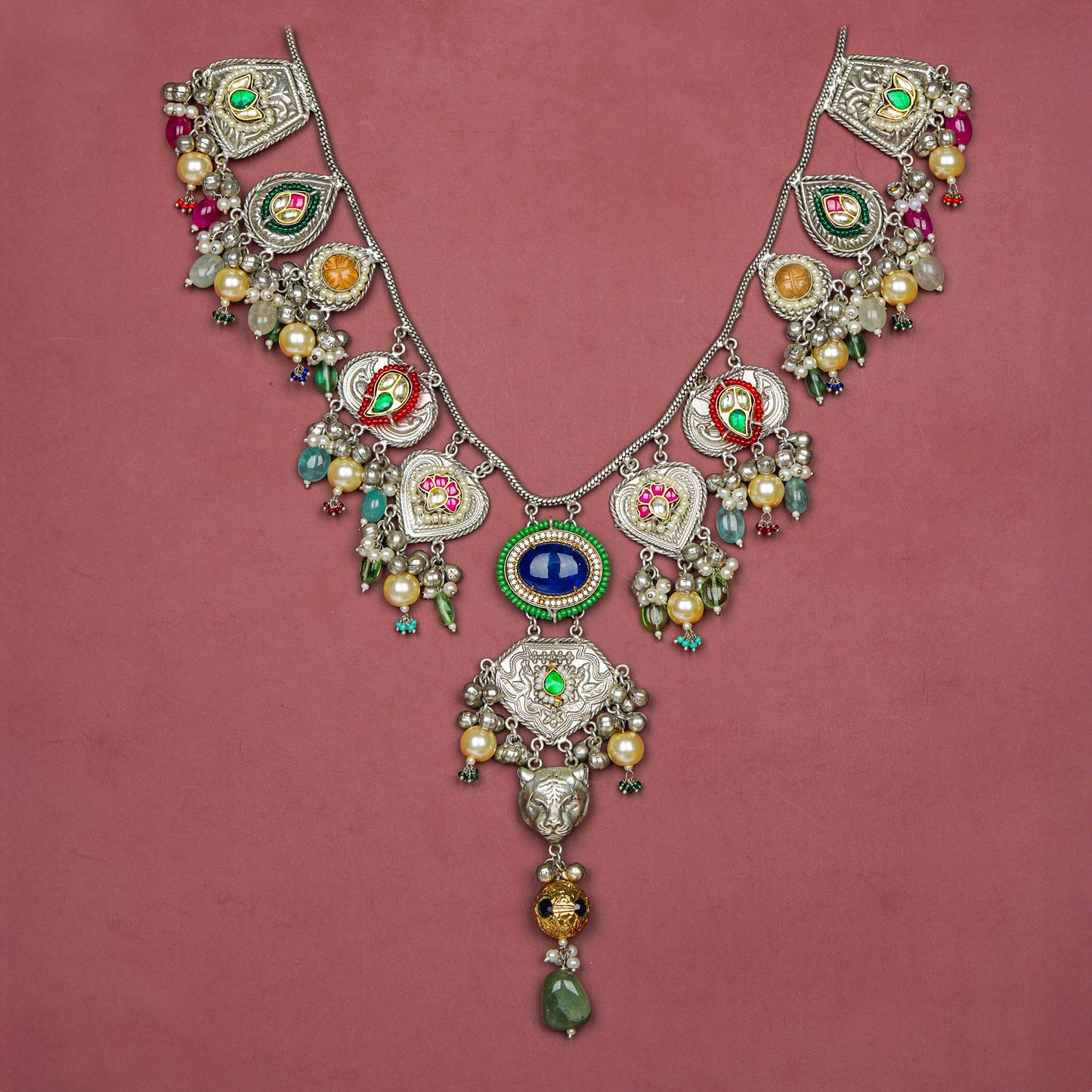 Shobha Haar Silver