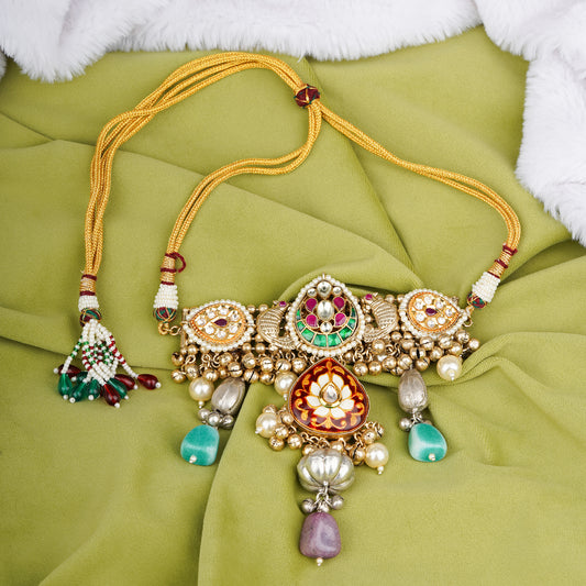 Rangmahal Royal Kundan Necklace