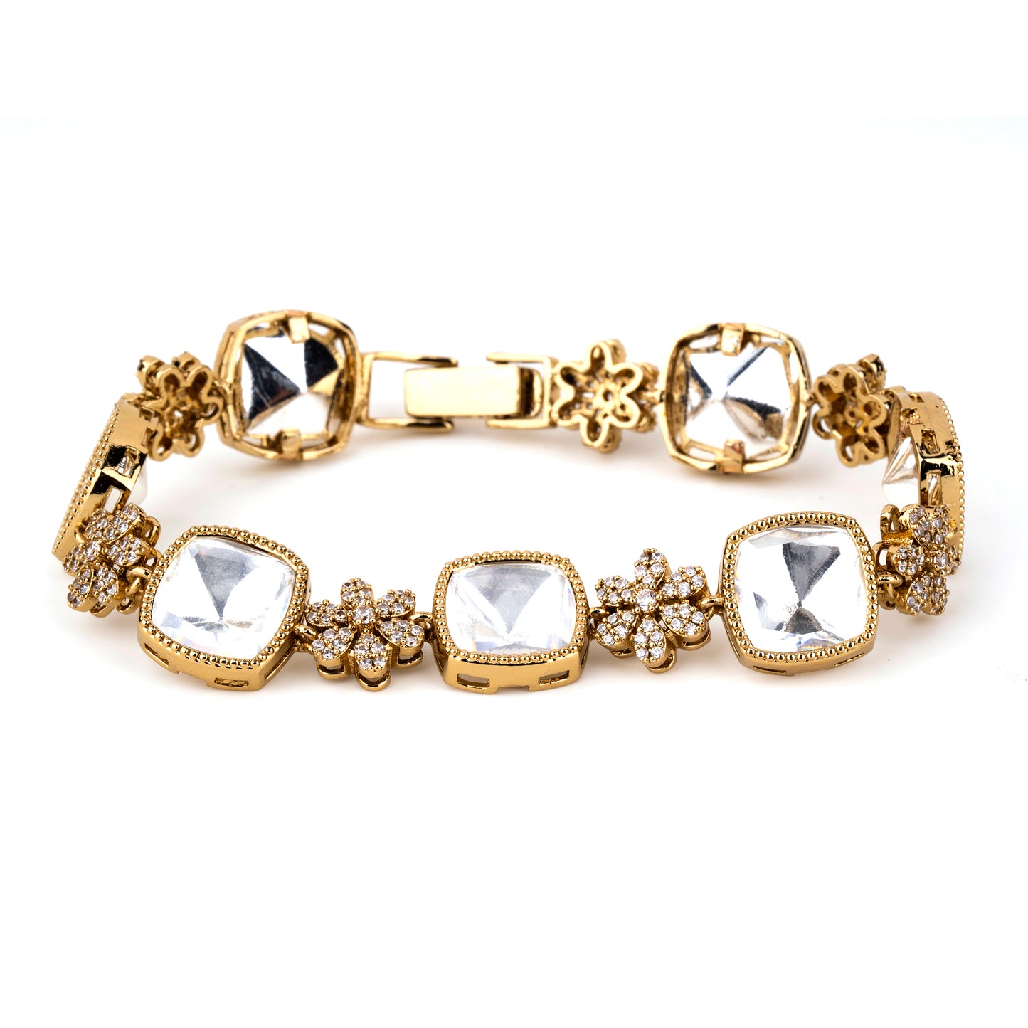 Flower Gold Bracelet