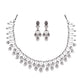 Radiant Cascade Necklace Set
