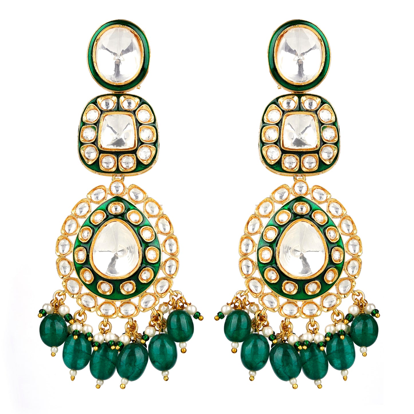 Roshni Jhumka Green