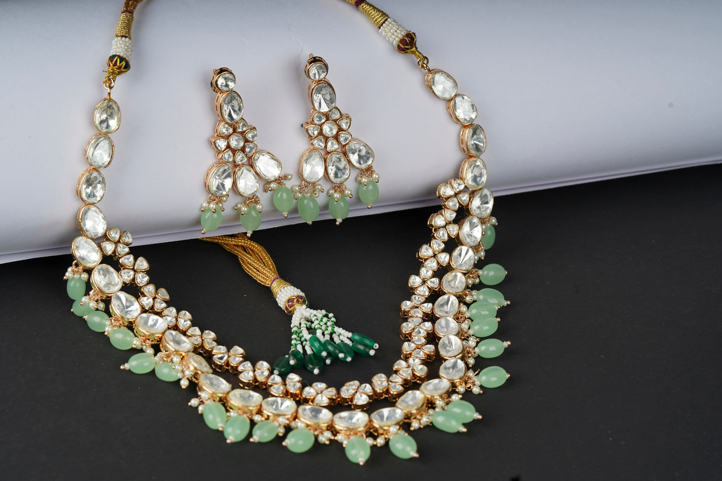 Sundari Kundan Necklace Set