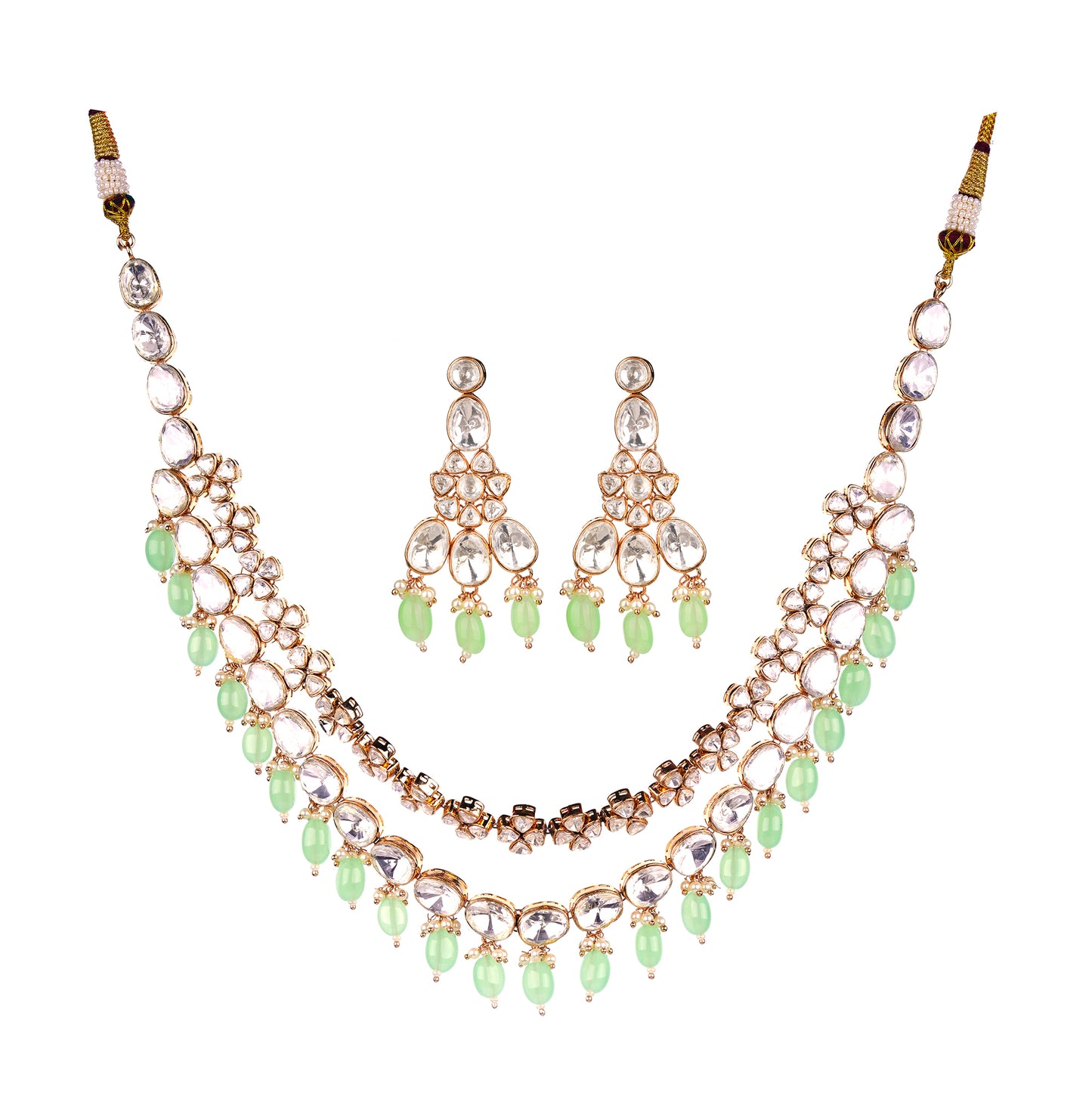 Sundari Kundan Necklace Set