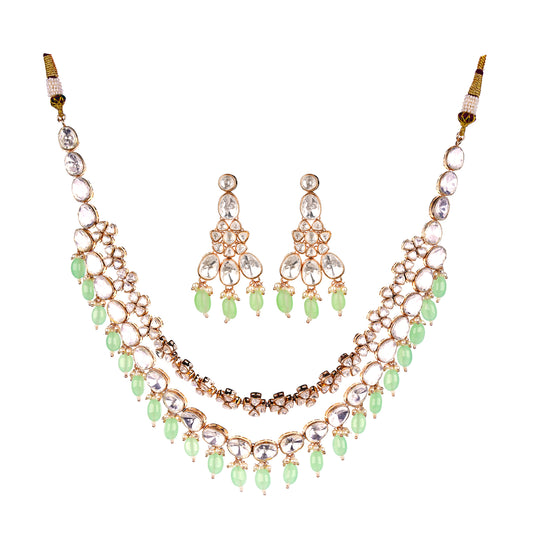 Sundari Kundan Necklace Set