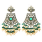 Shanadar Pearl White Kundan Set