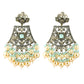 Shanada White Kundan Set