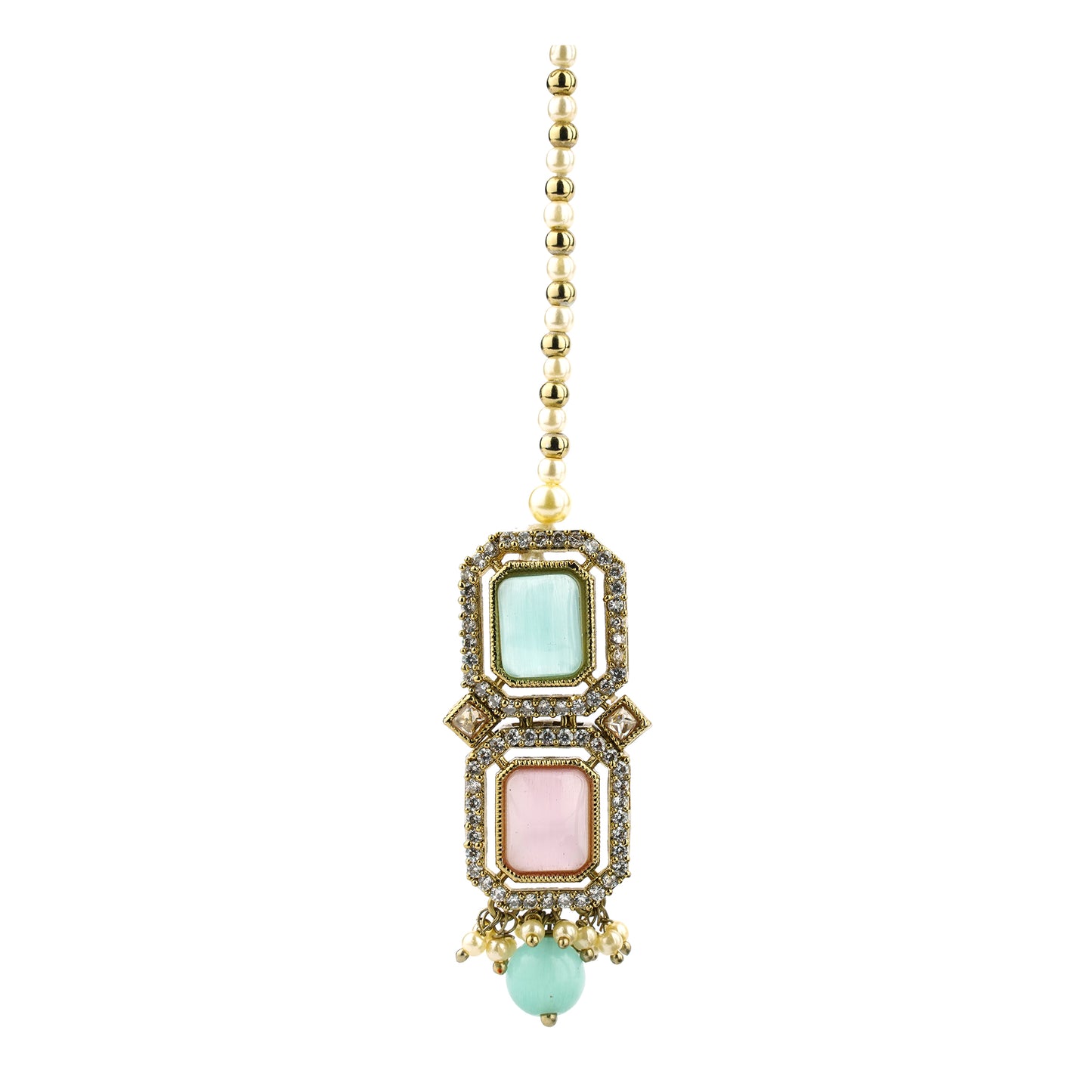 Aliya Choker Dual-tone Pink Blue