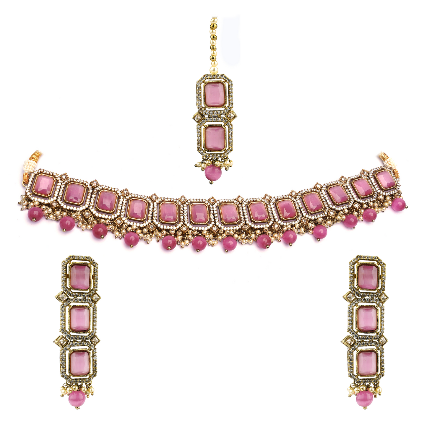 Aliya Choker Pink