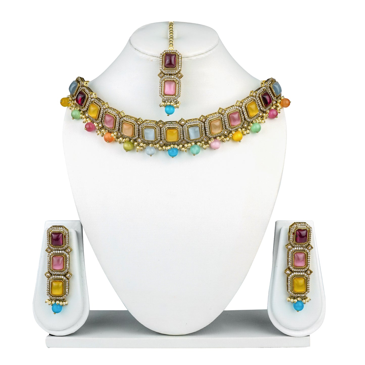 Aliya Choker Multicolor